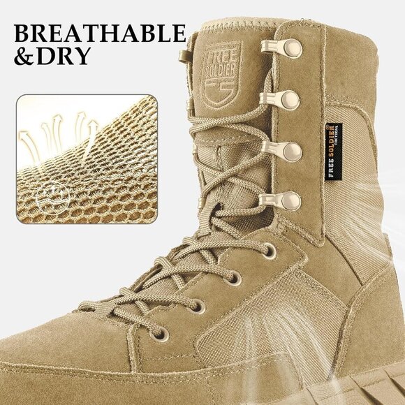 Men\'s Suede Leather Deep Tan 8\
